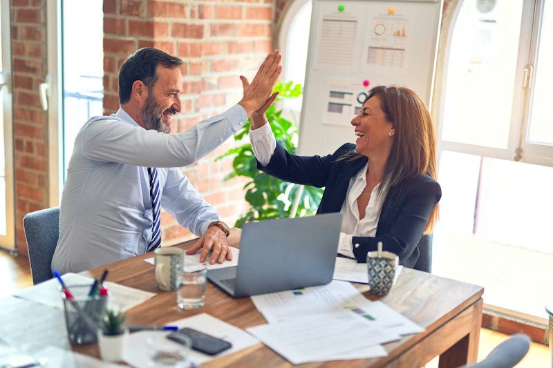 Professional business team at Elevate Accounting and Auditing